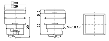 MLC Square Flat